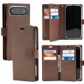Mercury Goospery Mansoor Diary Case for iPhone 17 Air [Brown]