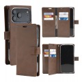 Mercury Goospery Mansoor Diary Case for iPhone 17 Pro Max [Brown]