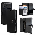 Mercury Goospery Rich DIARY Case for iPhone 17 Pro Max [Black/Black]