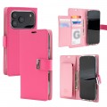 Mercury Goospery Rich DIARY Case for iPhone 17 Pro Max [Hot Pink/Pink]