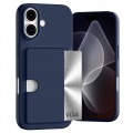 Mercury Goospery Rail 2 Card Jelly Case For iPhone 17 [Navy]