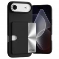 Mercury Goospery Rail 2 Card Jelly Case For iPhone 17 Air [Black]
