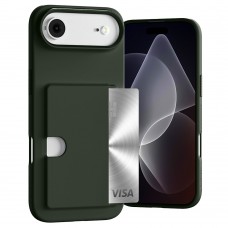 Mercury Goospery Rail 2 Card Jelly Case For iPhone 17 Air [Green]
