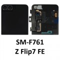 Samsung Galaxy SM-F761 Z Flip 7 FE 2025 Outer screen (Original Service Pack) [Black] GH97-30985A