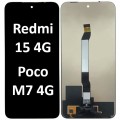 Xiaomi Redmi 15 4G // Poco M7 4G 2025 NF LCD touch screen (Original Service Pack) [Black] X-607