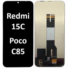 Xiaomi Redmi 15C 4G/5G // Poco C85 4G 2025 NF LCD touch screen (Original Service Pack) [Black] X-596 X-599