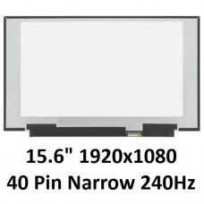 15.6" 1920x1080 40 pin Narrow Laptop Screen 240HZ LQ156M1JW03/09/26 LP156WFG NE156FHM-NZ1