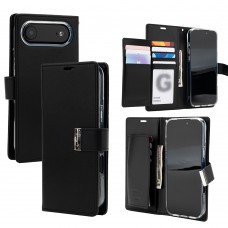 Mercury Goospery Rich DIARY Case for iPhone 17 Air [Black]