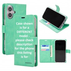 Mercury Goospery BLUEMOON DIARY Case for Samsung S25 FE S731 [Mint]