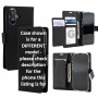 Mercury Goospery Rich DIARY Case for Samsung A17 5G A176 [Black/Black]
