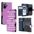 Mercury Goospery Rich DIARY Case for Samsung A17 5G A176 [Purple/Navy]