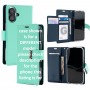 Mercury Goospery Rich DIARY Case for Samsung S25 FE S731 [Mint/Navy]