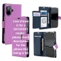 Mercury Goospery Rich DIARY Case for Samsung S25 FE S731 [Purple/Navy]