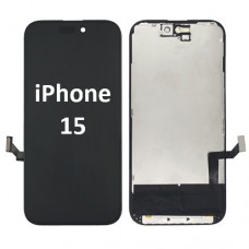 iPhone 15 LCD and Touch Screen [High-End Aftermarket][iTruColor][Incell IC removable diagnostic Configuration Ready]