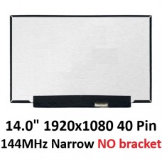 14.0" 1920x1080 Narrow Slim 40 Pin 144MHZ socket Laptop Screen without Brackets LM140LF1F02 14.0" 1920x1080 Narrow Slim 40 Pin 144MHZ socket Laptop Screen without Brackets LM140LF1F02