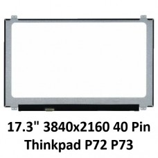 17.3" LCD Laptop Screen B173ZAN01.0 01YN100 4K 3840x2160 40 pin Thinkpad P72 P73 