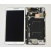 Samsung Galaxy Note 3 N9005 LCD and Digitizer Touch Screen assembly with frame [White]