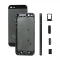 iPhone 5S Housing with charging port and power volume flex cable[Black]