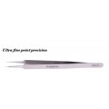 Aaa14K High End ultra fine point precision HRC 40° tweezer 