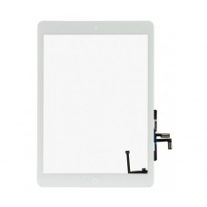 iPad Air Touch Screen with Home Button and Adhesive Tape attached [White][High Quality] 