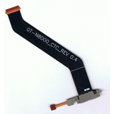 Samsung Galaxy Note 10.1 N8000 N8010 N8020 Charging Port Flex Cable