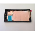Sony Xperia Z2 LCD and Touch Screen Assembly with Frame [Black]