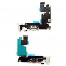 iPhone 6 Plus Charging Port Flex Cable with Mic and Handsfree Port [Grey]