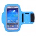 Universal Armband Size Small for Small Smart Phone iP4/5/SE/Sam S3 [Blue]