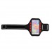 Universal Armband Size Small for Small Smart Phone iP4/5/SE/Sam S3 [Black with Red ]