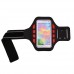 Universal Armband Size Small for Small Smart Phone iP4/5/SE/Sam S3 [Black with Red ]