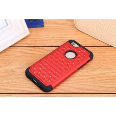 Rhinestone Case for iPhone 6/6S Plus [Red]