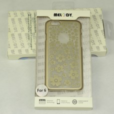 3D Melody In Case for iPhone 6/6S [Flower] [Golden]