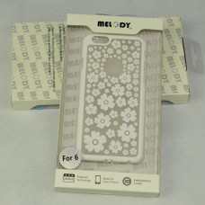 3D Melody In Case for iPhone 6/6S [Flower] [White]