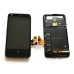 Nokia Lumia 620 LCD and Touch Screen Assembly with Frame [Black]