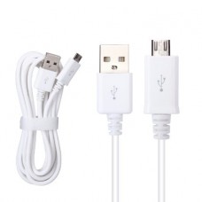 Micro USB Cable for Samsung S6, S6 Edge [Original White]