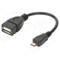 Micro USB to Female USB OTG Cable
