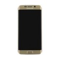 Samsung Galaxy S6 Edge LCD and Touch Screen Assembly with Frame [Gold]