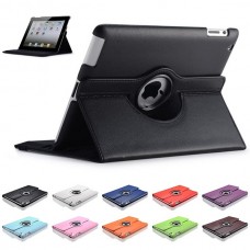 360 Color Leather Case For iPad Air / iPad New 9.7" [Orange]