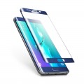 Samsung Galaxy S6 Edge Plus Tempered Glass Screen Protector 3D Curved Edge [White]