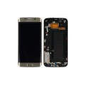 Samsung Galaxy S6 Edge Plus LCD and Touch Screen Assembly with Frame [Gold]