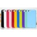 Soft TPU Rubber Jelly Gel Slim Phone Case for iPhone 6Plus/6sPlus [Dark Blue]