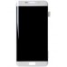 Samsung Galaxy S7 Edge OLED and Touch Screen Assembly with Frame [Silver]
