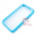 Fruit Color Outline Transparent Soft TPU Case Cover for iPhone 4 4S - Blue