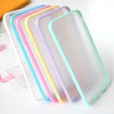 Fruit Color Outline Transparent Soft TPU Case Cover for iPhone 4 4S - Blue