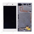 Sony Xperia Z5 LCD and Touch Screen Assembly with frame [White]