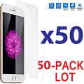 Tempered Glass Screen Protector for iPhone 6/7/8   50 Pack OEM 