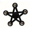 Five-pointed Star Fidget Spinner [Black]- High quality ball bearing