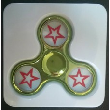 Electroplated Fidget Spinner Star [Green]