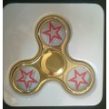 Electroplated Fidget Spinner Star [Gold]