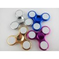 Electroplated Fidget Spinner with LED Light [Hot Pink]